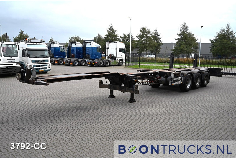 Pacton T3-010 2x20-30-40-45ft HC * 2x EXTENDABLE * 1x LIFT AXLE * NL TRAILER - Полуприцеп-контейнеровоз/ Сменный кузов: фото 5 Pacton T3-010 2x20-30-40-45ft HC * 2x EXTENDABLE * 1x LIFT AXLE * NL TRAILER - Полуприцеп-контейнеровоз/ Сменный кузов: фото 5
