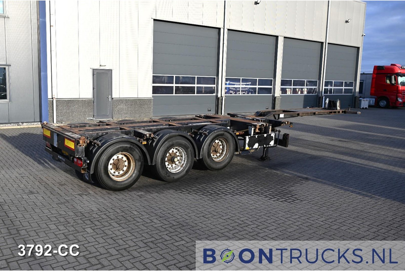 Pacton T3-010 2x20-30-40-45ft HC * 2x EXTENDABLE * 1x LIFT AXLE * NL TRAILER - Полуприцеп-контейнеровоз/ Сменный кузов: фото 1 Pacton T3-010 2x20-30-40-45ft HC * 2x EXTENDABLE * 1x LIFT AXLE * NL TRAILER - Полуприцеп-контейнеровоз/ Сменный кузов: фото 1