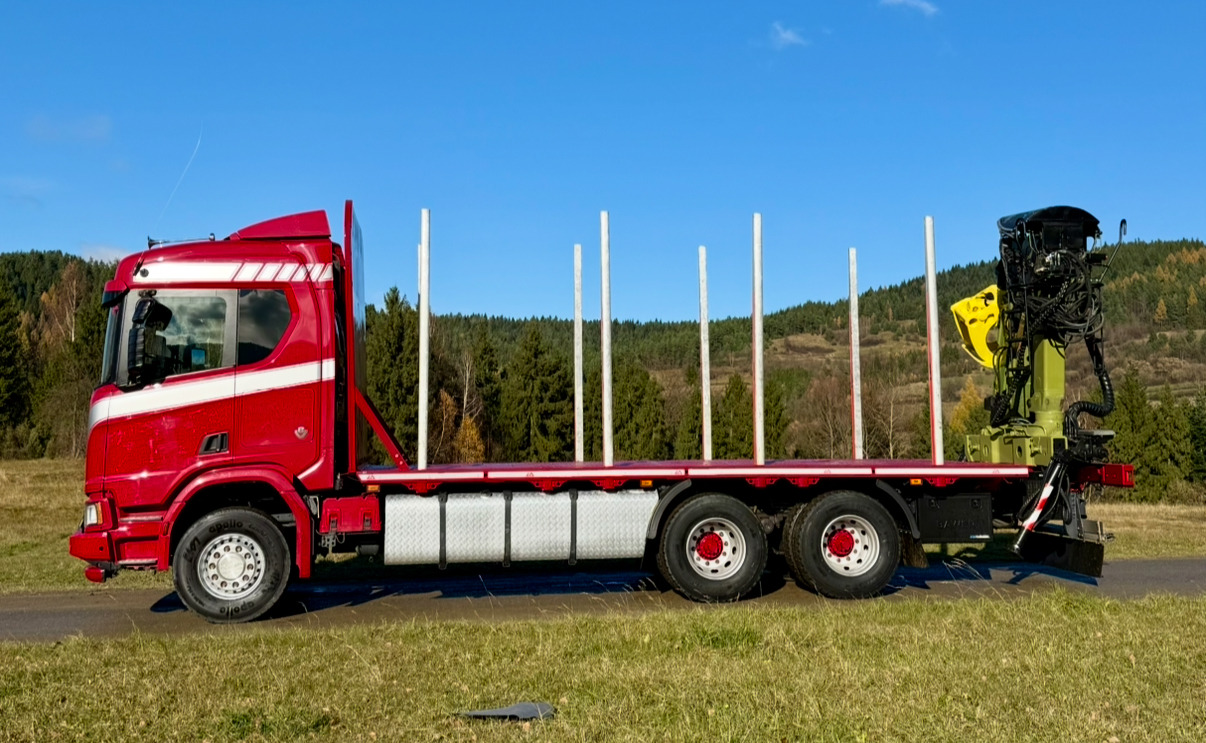 SCANIA R520 XT - Лесовоз, Автоманипулятор: фото 3 SCANIA R520 XT - Лесовоз, Автоманипулятор: фото 3