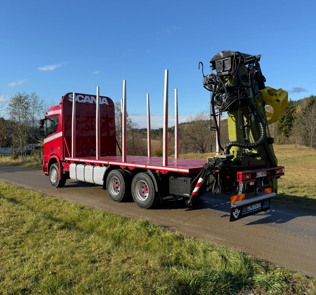 SCANIA R520 XT - Лесовоз, Автоманипулятор: фото 4 SCANIA R520 XT - Лесовоз, Автоманипулятор: фото 4