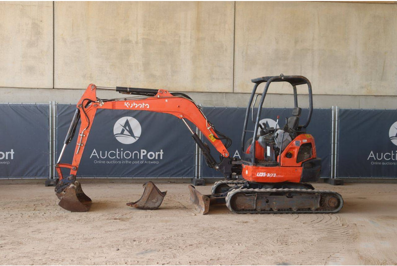 Kubota U35-3a3 - Мини-экскаватор: фото 1 Kubota U35-3a3 - Мини-экскаватор: фото 1