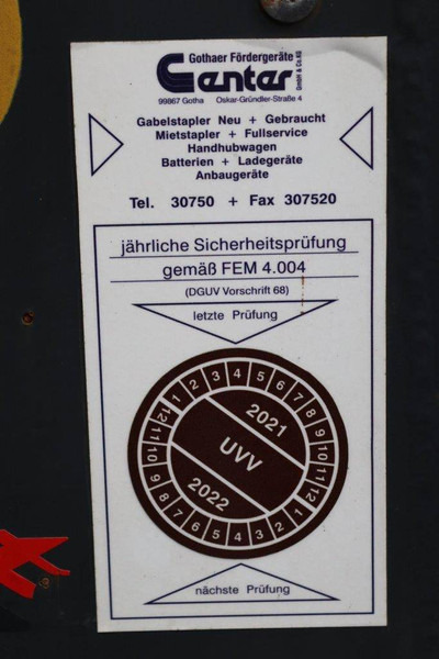 Электропогрузчик OM Carrelli XE 25: фото 12 Электропогрузчик OM Carrelli XE 25: фото 12