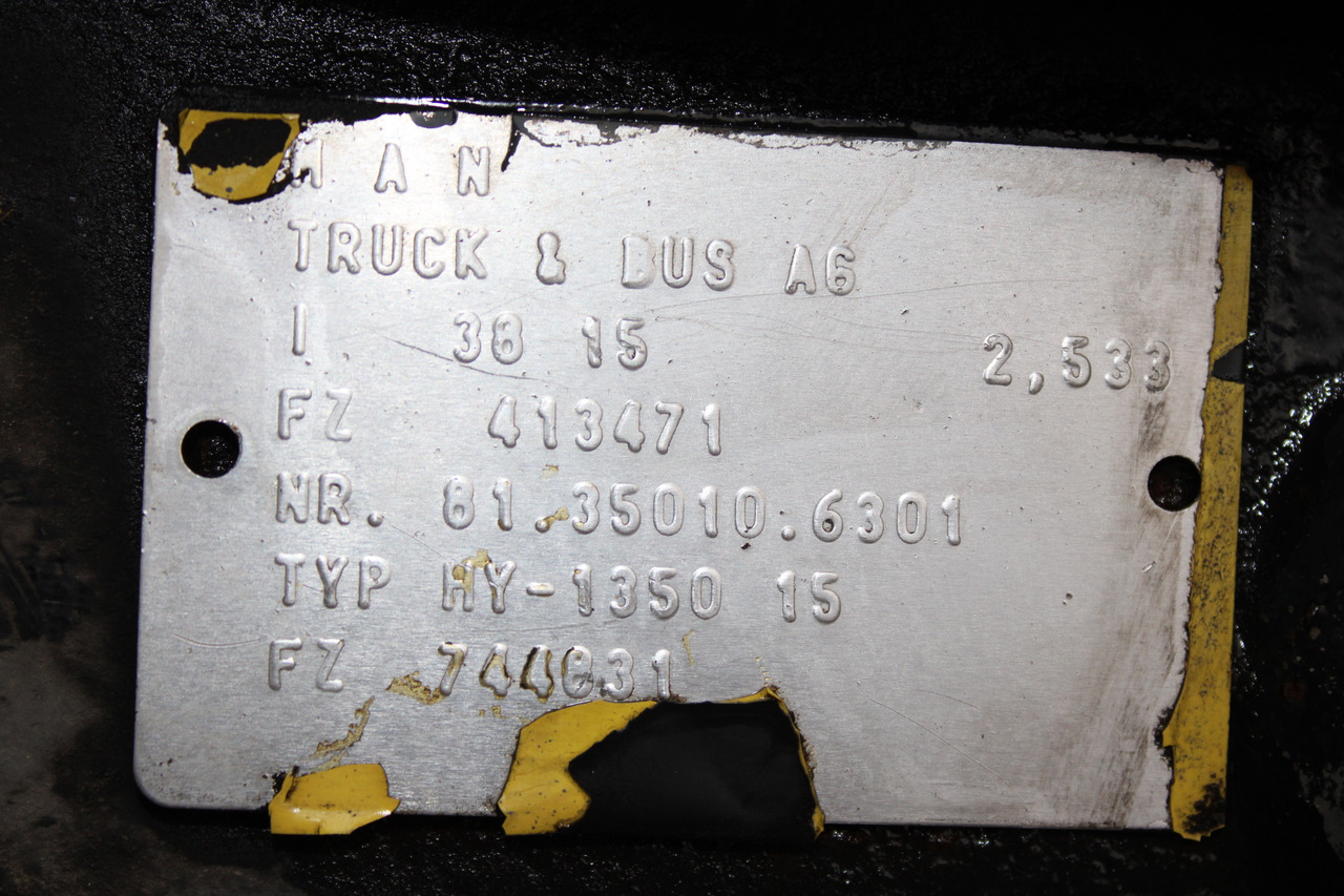 GRUP DIFERENTIAL MAN TGX R=38:15 HY-1350 15 81.35010.6301 - Дифференциал для Грузовиков: фото 3 GRUP DIFERENTIAL MAN TGX R=38:15 HY-1350 15 81.35010.6301 - Дифференциал для Грузовиков: фото 3