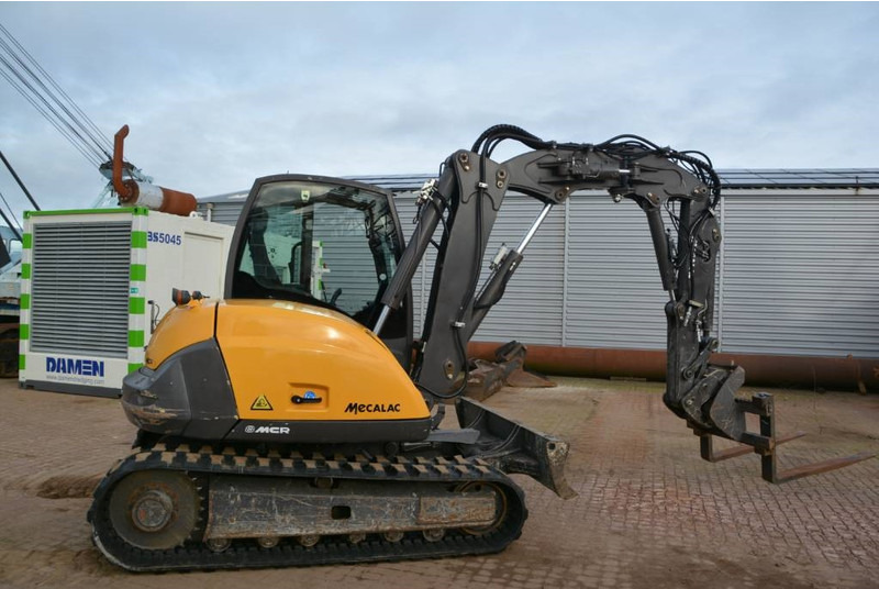 Mecalac 8 MCR - Мини-экскаватор: фото 5 Mecalac 8 MCR - Мини-экскаватор: фото 5