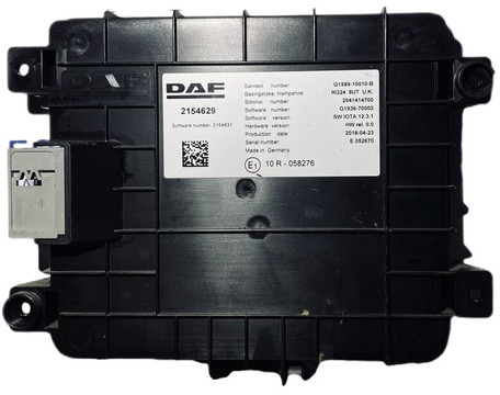 DAF XF 106 - Блок управления: фото 1 DAF XF 106 - Блок управления: фото 1