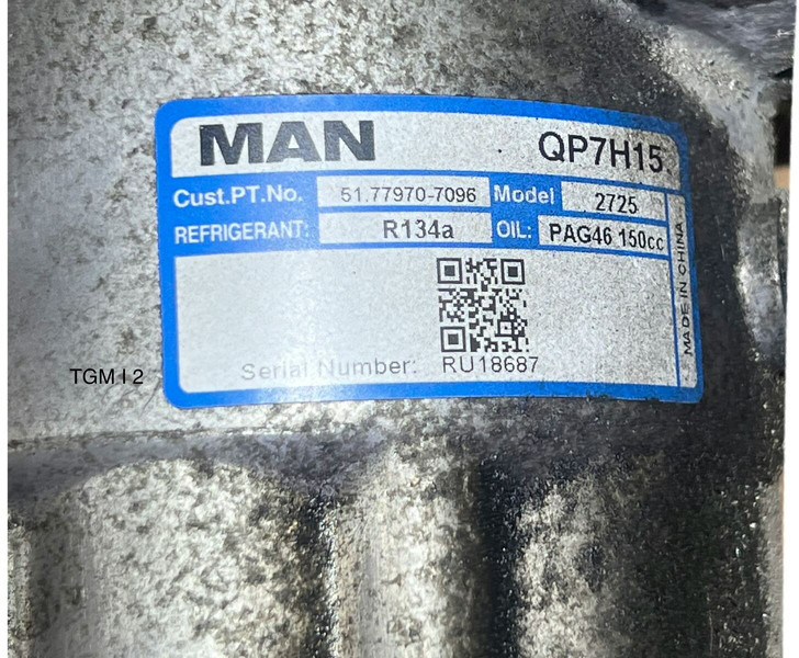 MAN - Компрессор кондиционера: фото 2 MAN - Компрессор кондиционера: фото 2