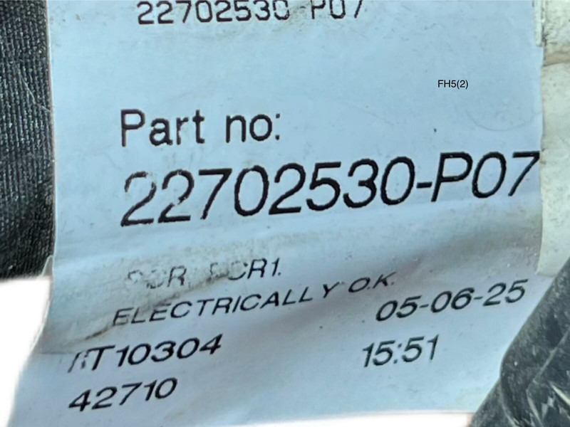 Volvo FH5 - Кабели/ Провода: фото 2 Volvo FH5 - Кабели/ Провода: фото 2