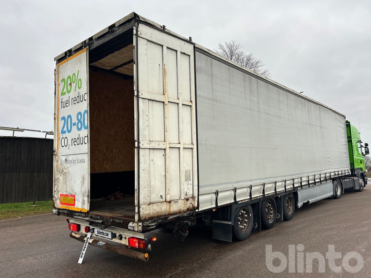 KRONE SD - Тентованный полуприцеп: фото 4 KRONE SD - Тентованный полуприцеп: фото 4