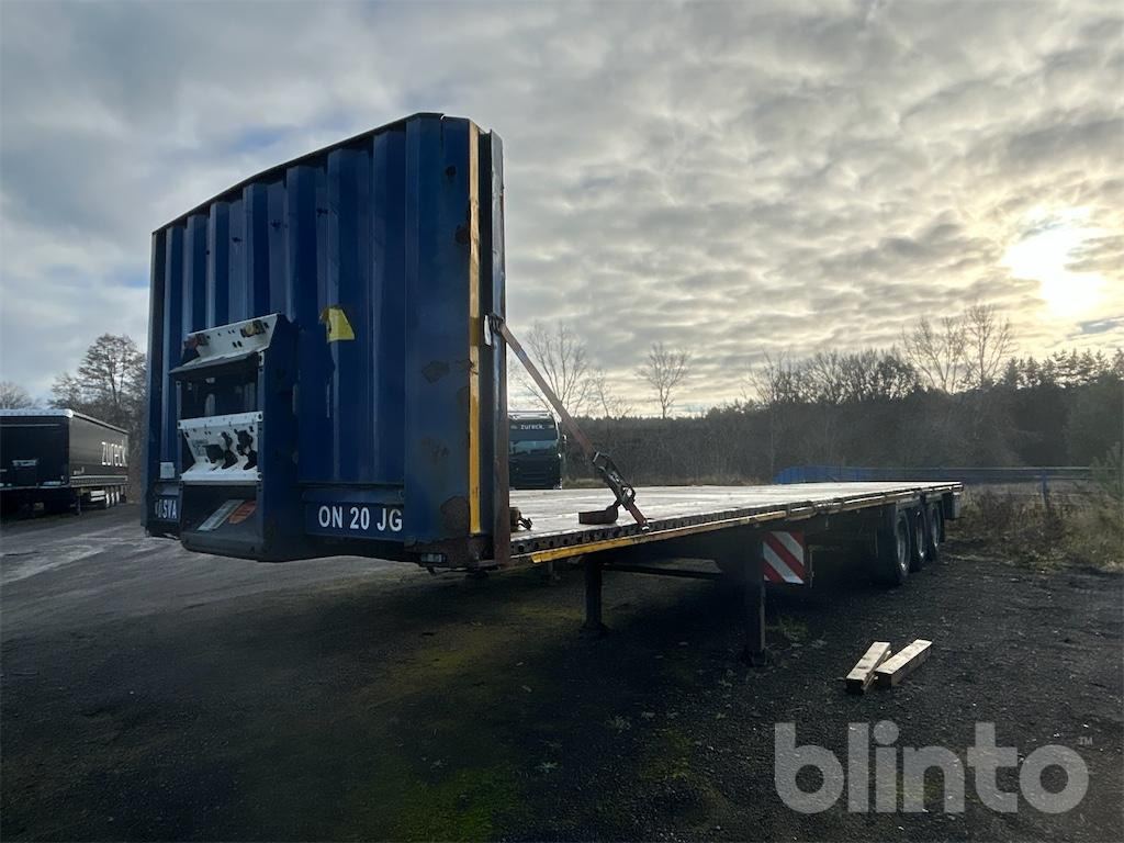 Krone SD (2014) - Полуприцеп бортовой/ Платформа: фото 1 Krone SD (2014) - Полуприцеп бортовой/ Платформа: фото 1