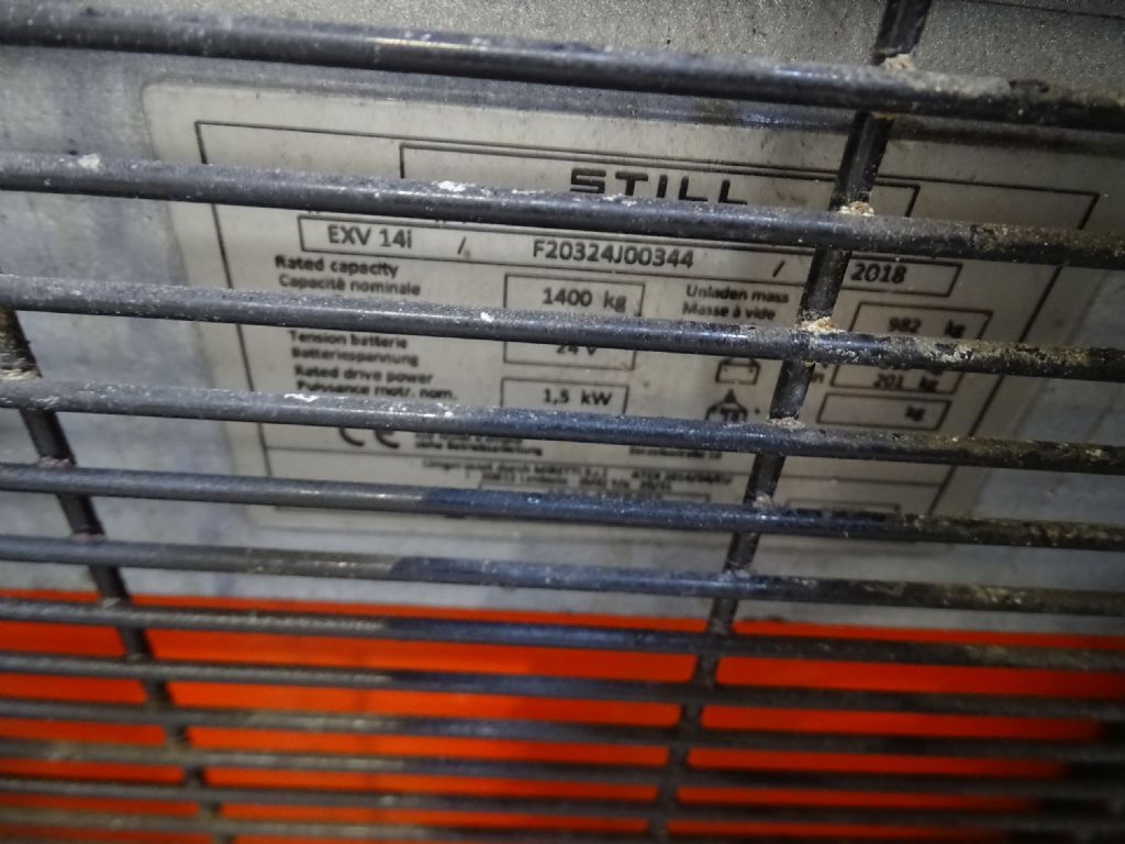 Still EXV14I/EX - Штабелер: фото 5 Still EXV14I/EX - Штабелер: фото 5