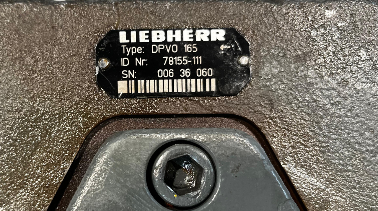 LIEBHERR Liebherr Hydraulic Pump DPVO165 Reconditioned - Гидравлический насос: фото 3 LIEBHERR Liebherr Hydraulic Pump DPVO165 Reconditioned - Гидравлический насос: фото 3