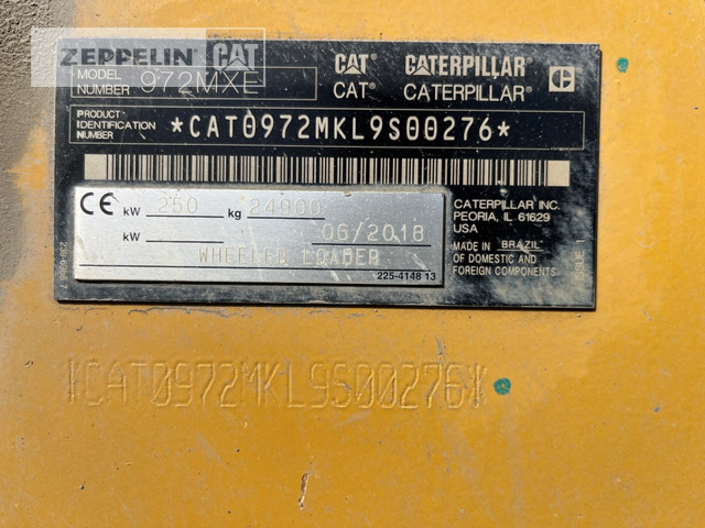 Cat 972MXE - Колёсный погрузчик: фото 2 Cat 972MXE - Колёсный погрузчик: фото 2