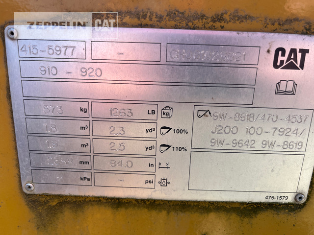 Cat Schaufel Cat 918M - Ковш для погрузчика для Строительной техники: фото 4 Cat Schaufel Cat 918M - Ковш для погрузчика для Строительной техники: фото 4