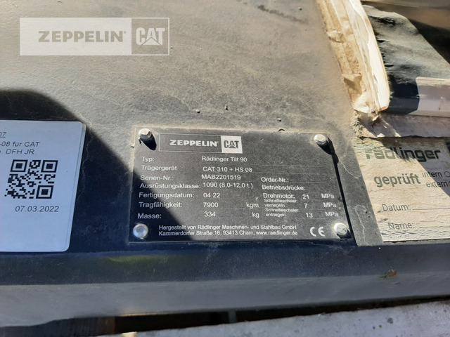 Raedlinger Schwenkmotor HS08 - Сцепное устройство для Строительной техники: фото 5 Raedlinger Schwenkmotor HS08 - Сцепное устройство для Строительной техники: фото 5