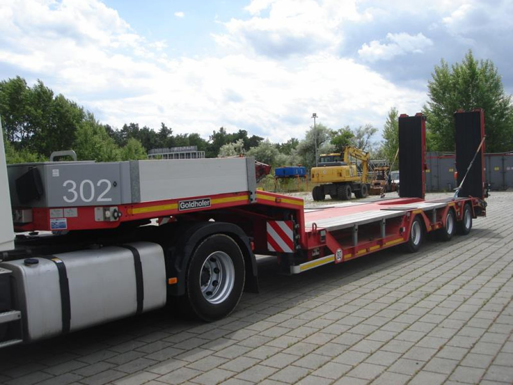Низкорамный полуприцеп Для транспортировки тяжёлой техники GOLDHOFER GOLDHOFER Satteltieflader Tiefladerauflieger STN-L 3 (245) RM: фото 6