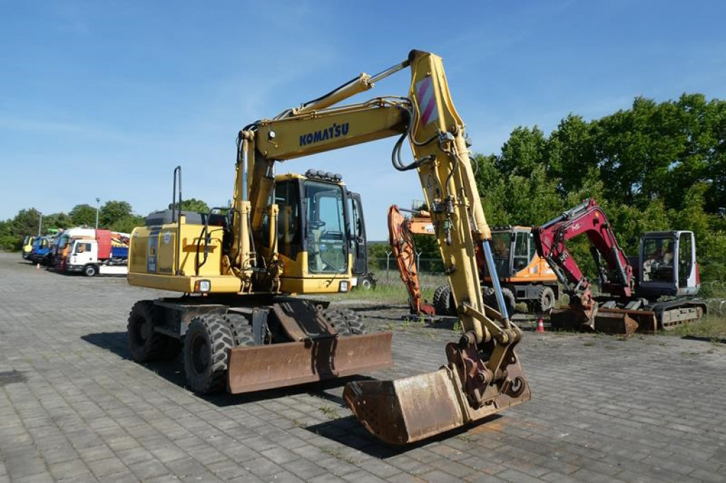 KOMATSU HANOMAG KOMATSU HANOMAG Mobilbagger Mobilbagger PW140-7 - Колёсный экскаватор: фото 1 KOMATSU HANOMAG KOMATSU HANOMAG Mobilbagger Mobilbagger PW140-7 - Колёсный экскаватор: фото 1