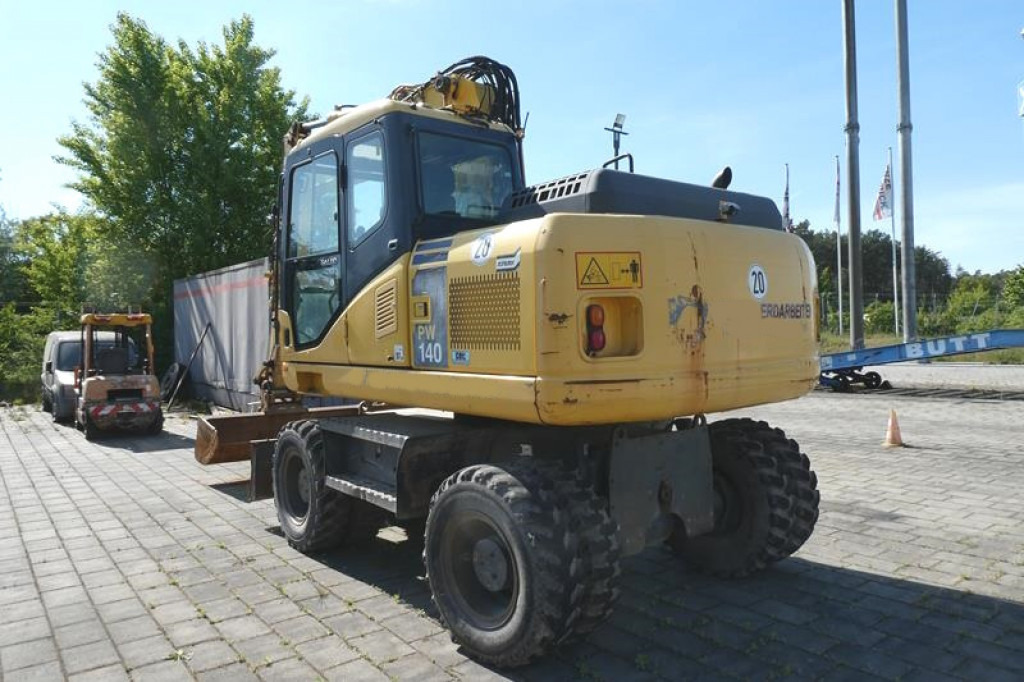 KOMATSU HANOMAG KOMATSU HANOMAG Mobilbagger Mobilbagger PW140-7 - Колёсный экскаватор: фото 4 KOMATSU HANOMAG KOMATSU HANOMAG Mobilbagger Mobilbagger PW140-7 - Колёсный экскаватор: фото 4