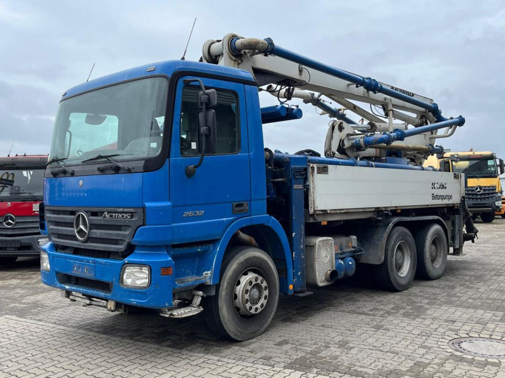MERCEDES-BENZ Actros 2632 6x4 Betonpumpe Schwing 24m - Автобетононасос: фото 1 MERCEDES-BENZ Actros 2632 6x4 Betonpumpe Schwing 24m - Автобетононасос: фото 1