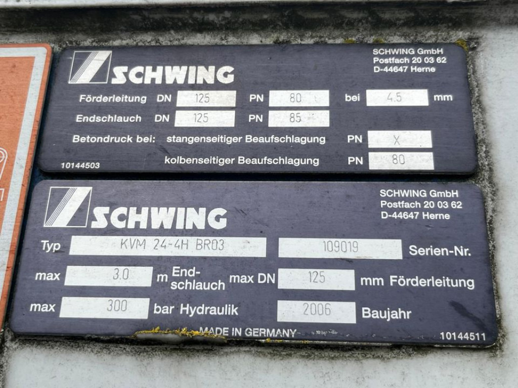 MERCEDES-BENZ Actros 2632 6x4 Betonpumpe Schwing 24m - Автобетононасос: фото 3 MERCEDES-BENZ Actros 2632 6x4 Betonpumpe Schwing 24m - Автобетононасос: фото 3